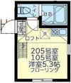 BRICKS三ツ境の間取り画像