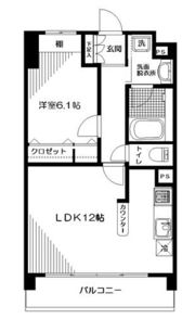 ノブレ浜田山の間取り画像