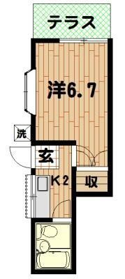 ドエル山手の間取り画像