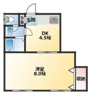 TMハイツの間取り画像