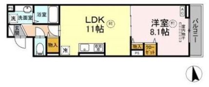 グラナーデ東日暮里の間取り画像