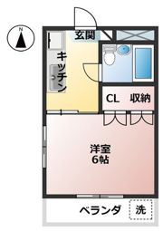 ブランシュ富士の間取り画像