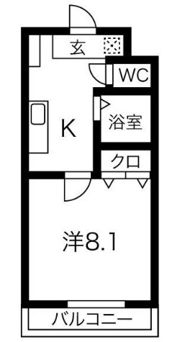 グラーツィア東灘の間取り画像