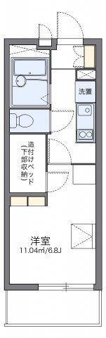 レオパレス英の間取り画像