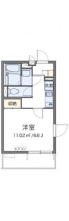 クレイノリフル川崎の間取り画像