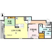 geach永田の間取り画像