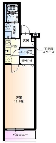フジパレスだいどう豊里の間取り画像