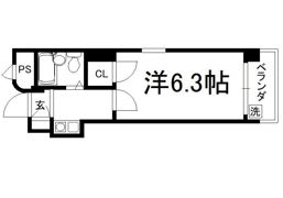 プラザ出水通の間取り画像