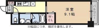 GRAND VRIO FUKIAGEの間取り画像