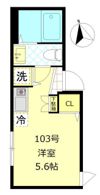 FERIO千住大橋駅前の間取り画像