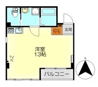 M・テラス海岸通 A棟の間取り画像