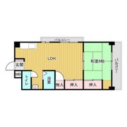 メゾンクレサンテーム菊華コーポの間取り画像