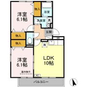 コンフォートⅡの間取り画像