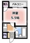 ハーモニーハイツ忍ケ丘の間取り画像