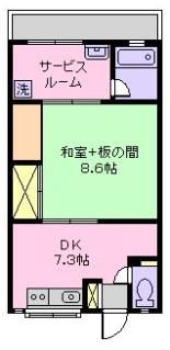 シェモワの間取り画像