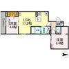 (仮)D-ROOM春江町の間取り画像