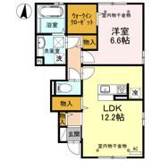 D-room五百石の間取り画像