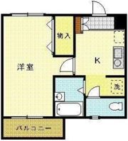 カーサ仏生山の間取り画像