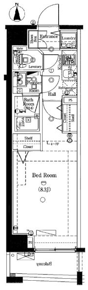 グラントゥルース中板橋の間取り画像