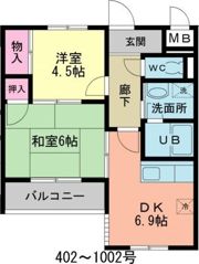 エクセルOGMの間取り画像