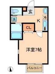 スミール市川の間取り画像