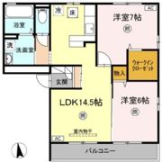 エクセレンスの間取り画像