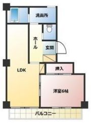 ベルクレストの間取り画像