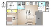 REGALEST Ray 仮称）北方3の間取り画像
