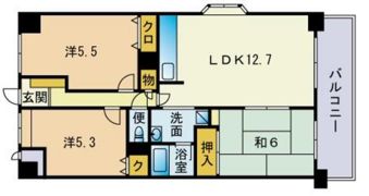 サンライト寺塚の間取り画像
