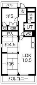 グレイス平島の間取り画像