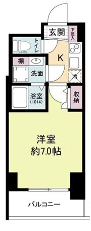 セレニテ難波リアンの間取り画像
