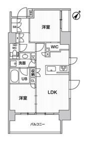 ディームス大井町の間取り画像