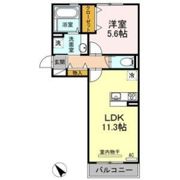 オリエント荒井西の間取り画像