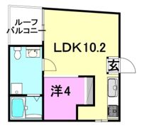 NICO APARTMENTの間取り画像