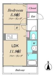 ハイブリッドメゾンの間取り画像