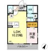 ヴェルドミールBの間取り画像