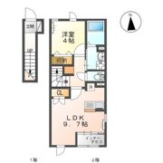 アビタシオンの間取り画像