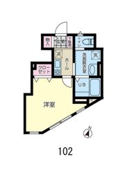 ナラティブ菊名の間取り画像