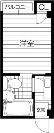 サニーハイツの間取り画像