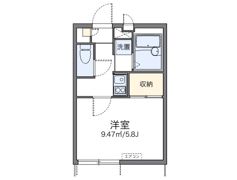 レオパレスKAZUの間取り画像