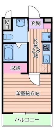 リベルテ東浦和の間取り画像