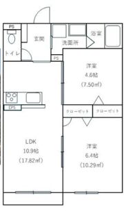 ホワストハウスの間取り画像