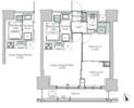ONE ROOF RESIDENCE ASAKUSABASHIの間取り画像