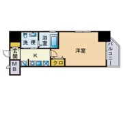 エステムコート博多駅前アヴェールの間取り画像