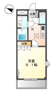 サニーコートの間取り画像