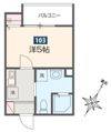 MELDIA小川の間取り画像
