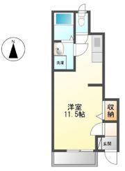 プレジールBの間取り画像