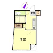 ゼフィール横濱の間取り画像