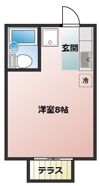 藤ハイツの間取り画像