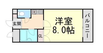 ミストラル摩耶の間取り画像
